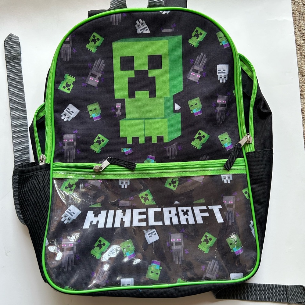 Minecraft backpack NEW